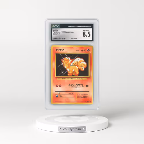 1996 Base Set #37 Vulpix (CGC 8.5 NM-MT+)