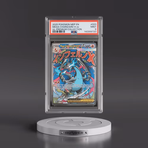 2025 Pokémon Mep EN-Me Black Star Promo #023 Mega Charizard X EX - Holo Mega Charizard X EX Ultra-Pr