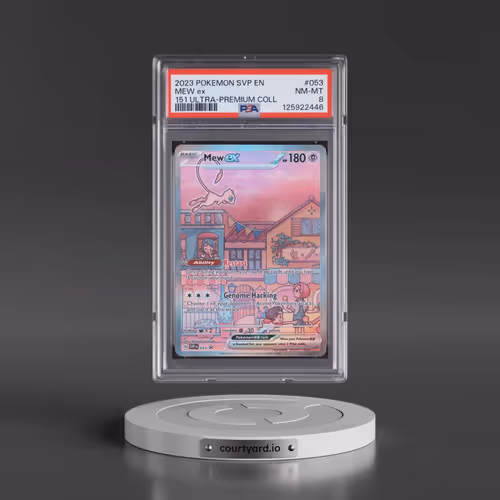 2023 Pokémon Svp EN-SV Black Star Promo #053 Mew EX - Holo 151 Ultra-Premium Collection (PSA 8 NM-MT