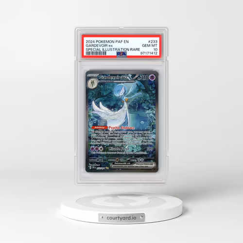 2024 Pokémon Paf EN-Paldean Fates #233 Gardevoir EX - Holo Special Illustration Rare (PSA 10 GEM MIN