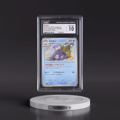 2023 Shiny Treasure ex #220/190 Slowbro (CGC 10 GEM MINT)