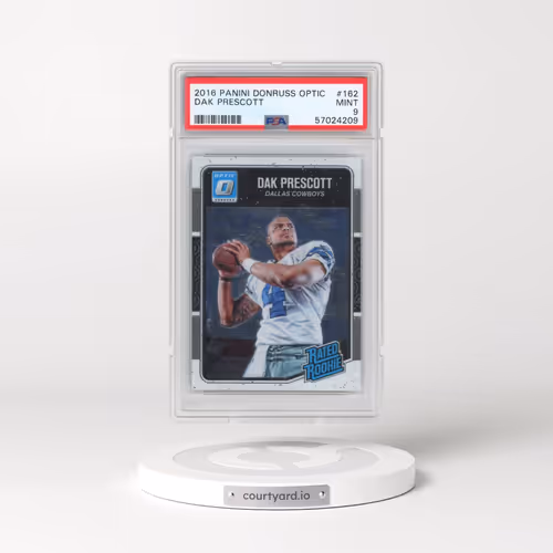 2016 Panini Donruss Optic #162 Dak Prescott (PSA 9 MINT)