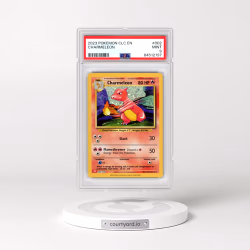 2023 Pokémon Clc-Trading Card Game Classic Charizard & HO-Oh EX Deck #002 Charmeleon (PSA 9 MINT)