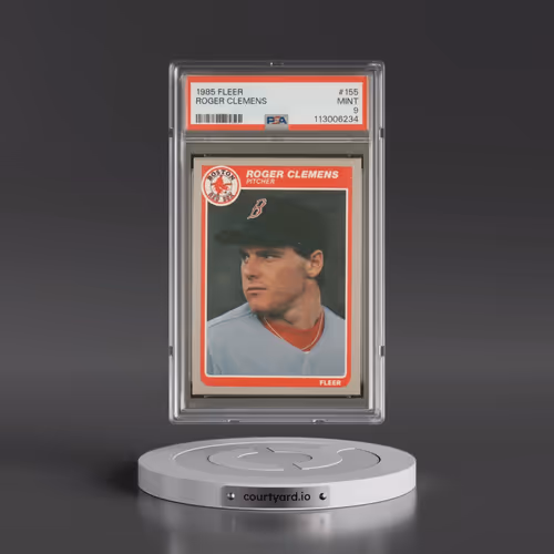 1985 Fleer #155 Roger Clemens (PSA 9 MINT)