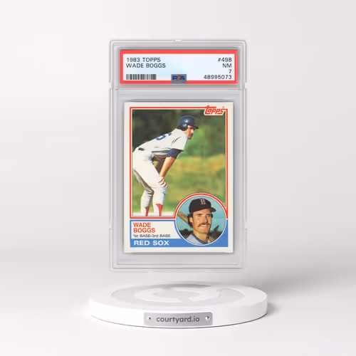 1983 Topps #498 Wade Boggs (PSA 7 NM)