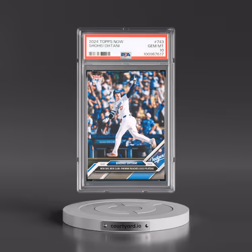 2024 Topps Now #743 Shohei Ohtani (PSA 10 GEM MINT)