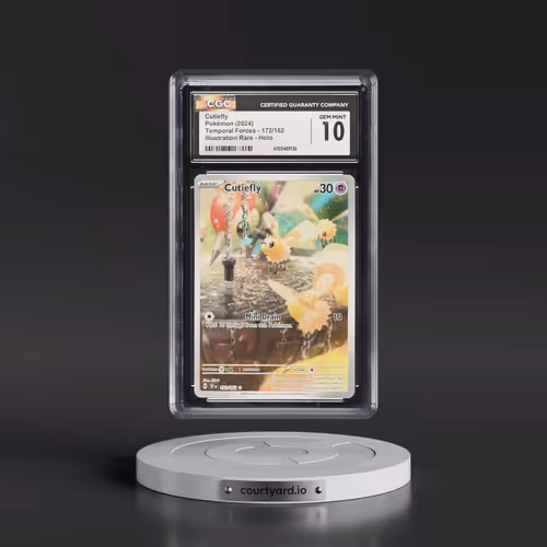 2023 Temporal Forces - TEF EN #172/162 Cutiefly - Illustration Rare Holo (CGC 10 GEM MINT)