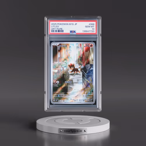 2025 Pokémon M1s-Mega Symphonia #066 Litleo - Art Rare (PSA 10 GEM MINT)