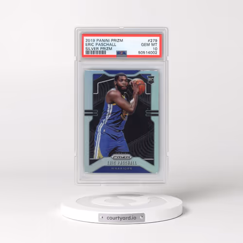 2019 Panini Prizm #279 Eric Paschall - Silver Prizm (PSA 10 GEM MINT)
