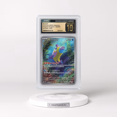 2024 Pokémon Sv7a-Paradise Dragona #068 Bruxish - Art Rare (CGC 10 PRISTINE)