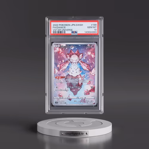 2022 Pokémon Sword & Shield Vstar Universe #186 Diancie - Full Art (PSA 10 GEM MINT)