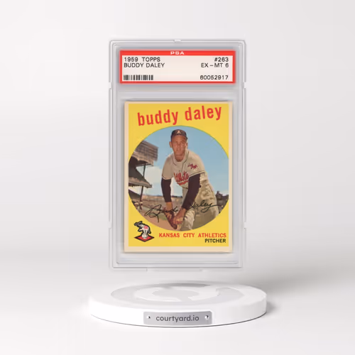 1959 Topps #263 Buddy Daley (PSA 6 EX-MT)