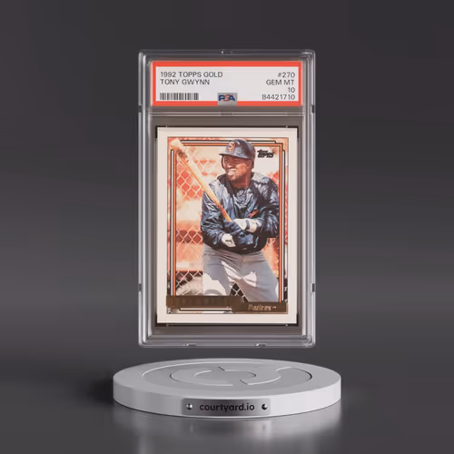 1992 Topps Gold #270 Tony Gwynn (PSA 10 GEM MINT)