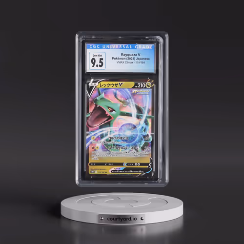 2021 VMAX Climax #119/184 Rayquaza V - Holo (CGC 10 GEM MINT)