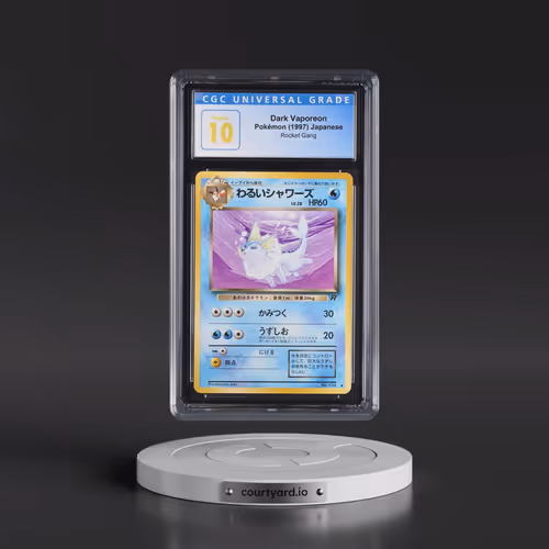 1997 Rocket Gang Dark Vaporeon (CGC 10 PRISTINE)