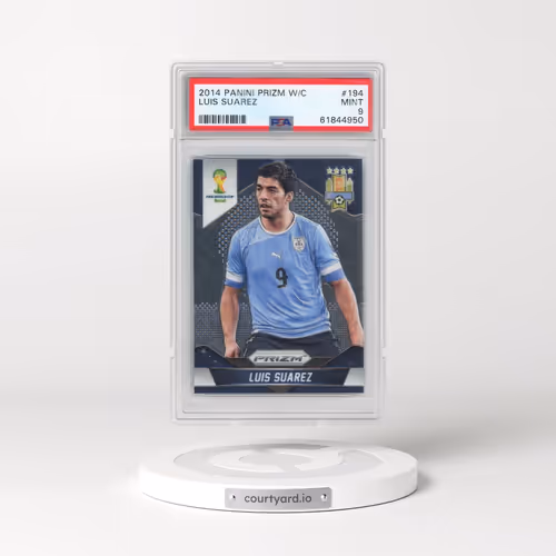 2014 Panini Prizm World Cup #194 Luis Suarez (PSA 9 MINT)