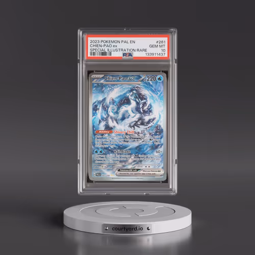 2023 Pokémon Pal EN-Paldea Evolved #261 Chien-Pao EX - Holo Special Illustration Rare (PSA 10 GEM MI