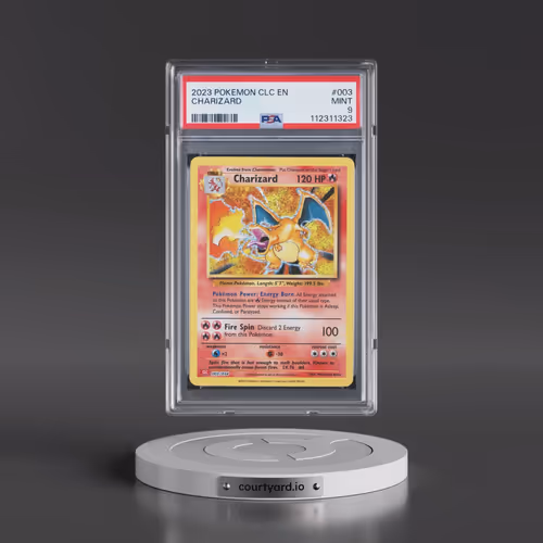 2023 Pokémon Clc-Trading Card Game Classic Charizard & HO-Oh EX Deck #003 Charizard (PSA 9 MINT)