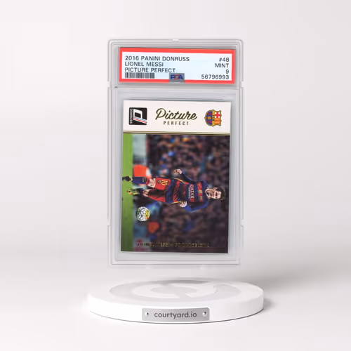 2016 Panini Donruss Picture Perfect #48 Lionel Messi (PSA 9 MINT)