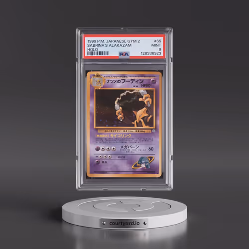 1999 Pokémon Gym 2 #65 Sabrina's Alakazam - Holo (PSA 9 MINT)
