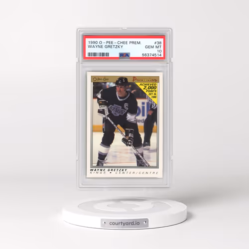 1990 O-Pee-Chee Premier #38 Wayne Gretzky (PSA 10 GEM MINT)