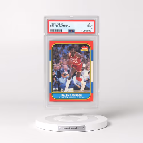 1986 Fleer #97 Ralph Sampson (PSA 9 MINT)