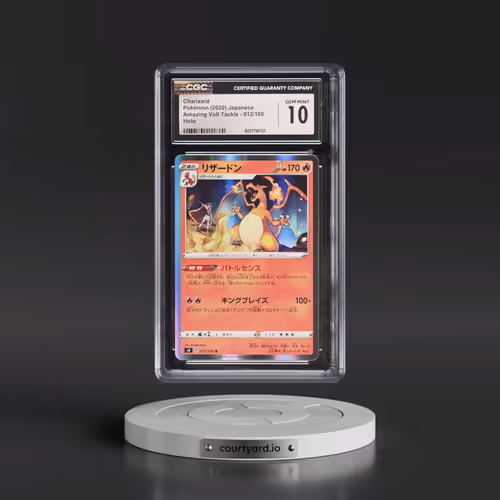 2020 Amazing Volt Tackle #012/100 Charizard - Holo (CGC 10 GEM MINT)