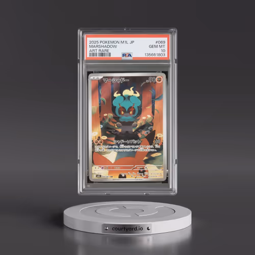 2025 Pokémon M1l-Mega Brave #069 Marshadow - Art Rare (PSA 10 GEM MINT)