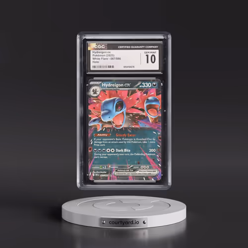 2025 White Flare - WHT EN #067/086 Hydreigon ex - Holo (CGC 10 GEM MINT)