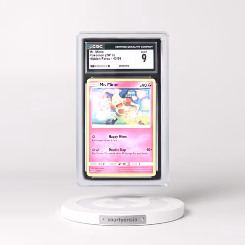 2019 Hidden Fates #43/68 Mr. Mime (CGC 9 MINT)