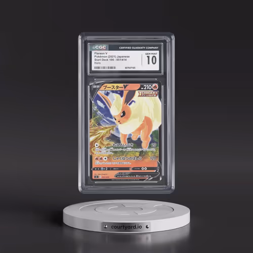 2021 Start Deck 100 #051/414 Flareon V - Holo (CGC 10 GEM MINT)