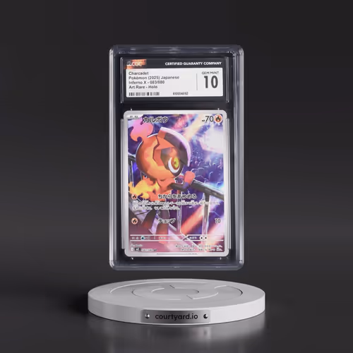 2025 Inferno X - M2 #083/080 Charcadet - Art Rare Holo (CGC 10 GEM MINT)
