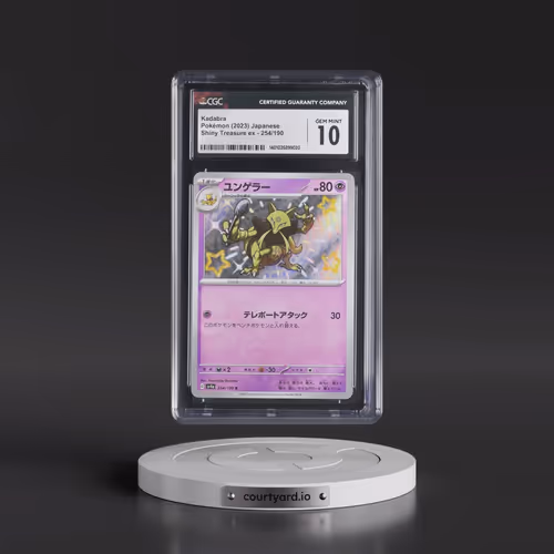 2023 Shiny Treasure ex #254/190 Kadabra - Shiny Rare Holo (CGC 10 GEM MINT)