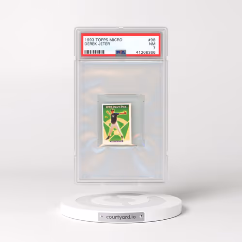 1993 Topps Micro #98 Derek Jeter (PSA 7 NM)