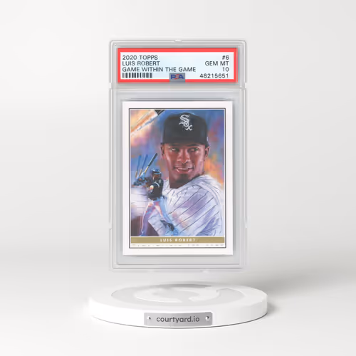 2020 Topps Game Within the Game #6 Luis Robert (PSA 10 GEM MINT)