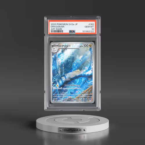 2023 Pokémon Sv2a-Pokemon 151 #182 Dragonair - Art Rare (PSA 10 GEM MINT)