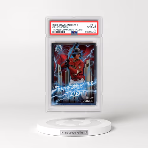 2023 Bowman Draft Transformative Talent #TT3 Druw Jones (PSA 10 GEM MINT)