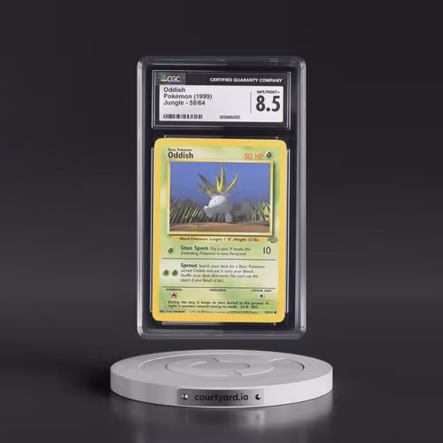 1999 Jungle #58/64 Oddish (CGC 8.5 NM-MT+)