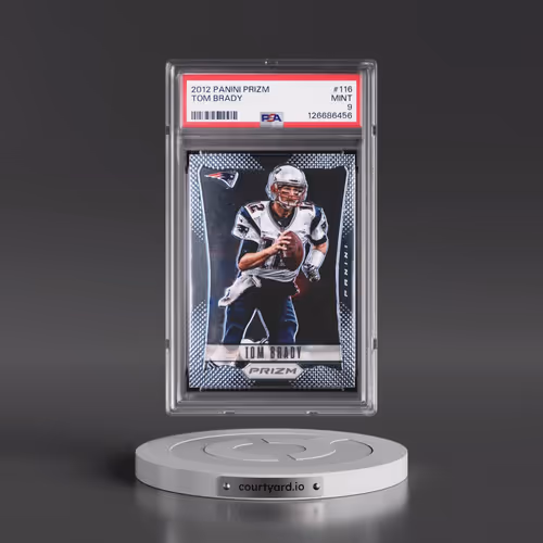 2012 Panini Prizm #116 Tom Brady (PSA 9 MINT)