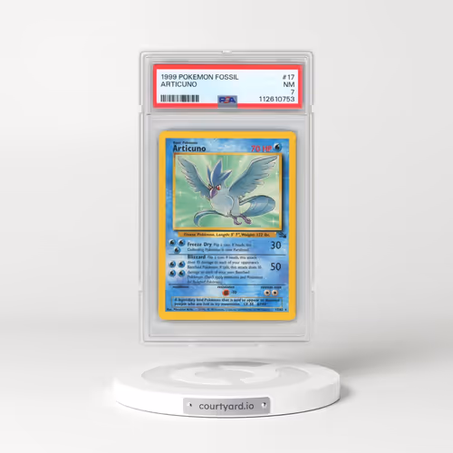 1999 Pokémon Fossil #17 Articuno (PSA 7 NM)