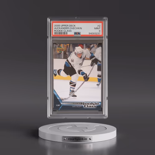 2005 Upper Deck Rookie Class #2 Alexander Ovechkin (PSA 9 MINT)