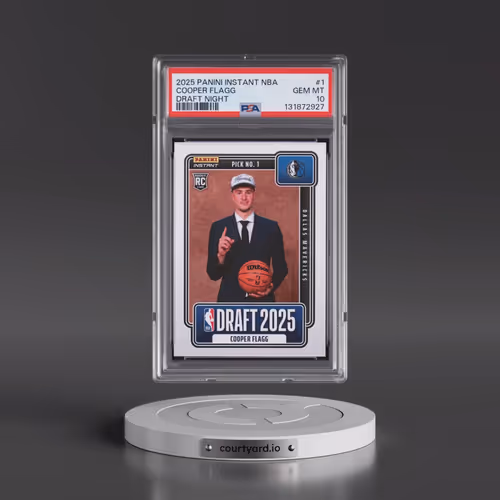 2025 Panini Instant NBA Draft Night #1 Cooper Flagg (PSA 10 GEM MINT)