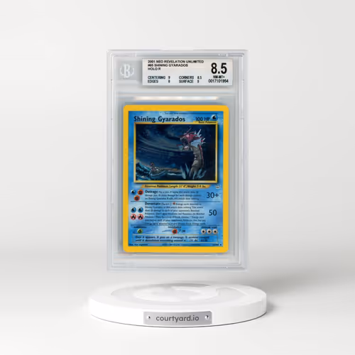 2001 Neo Revelation #65 Shining Gyarados - Holo (BGS 8.5 NM-MT+)