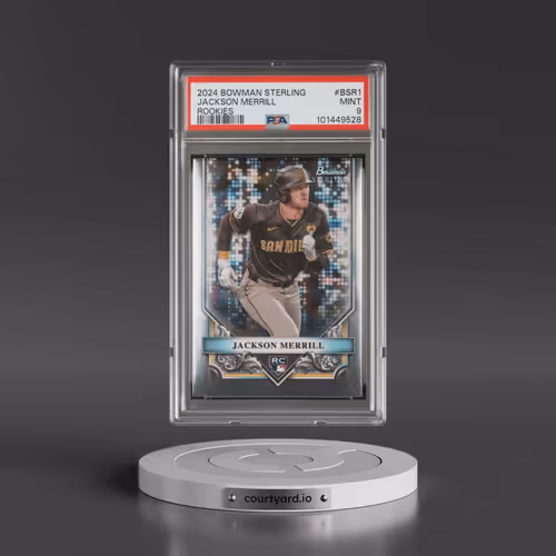 2024 Bowman Sterling Rookies #BSR1 Jackson Merrill (PSA 9 MINT)