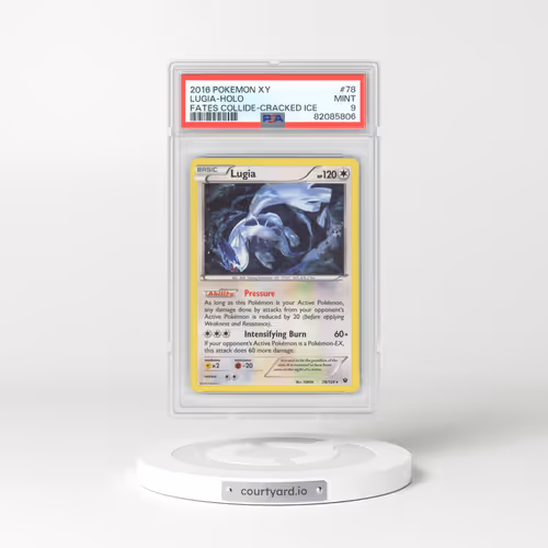 2016 Fates Collide #78 Lugia - Holo (PSA 9 MINT)