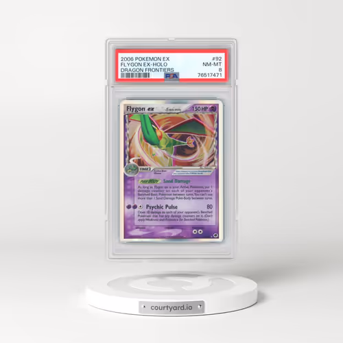 2006 Pokémon EX Dragon Frontiers #92 Flygon EX - Holo Holo (PSA 8 NM-MT)