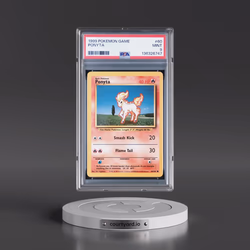 1999 Pokémon Game #60 Ponyta (PSA 9 MINT)