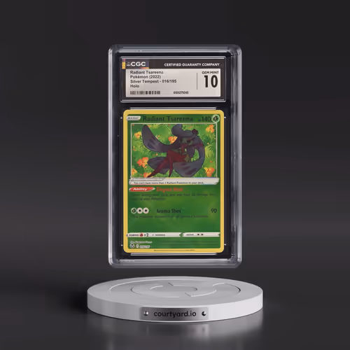 2022 Silver Tempest #016/195 Radiant Tsareena - Holo (CGC 10 GEM MINT)