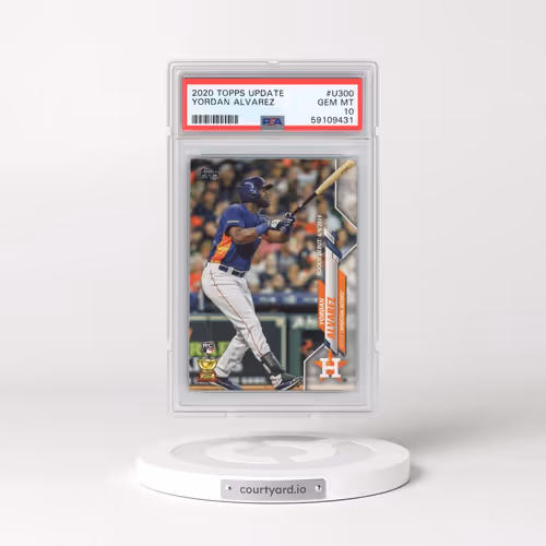 2020 Topps Update #U300 Yordan Alvarez (PSA 10 GEM MINT)
