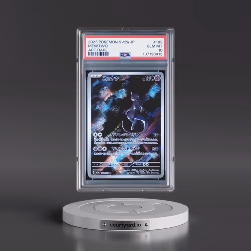 2023 Pokémon Sv2a-Pokémon 151 #183 Mewtwo - Art Rare (PSA 10 GEM MINT)